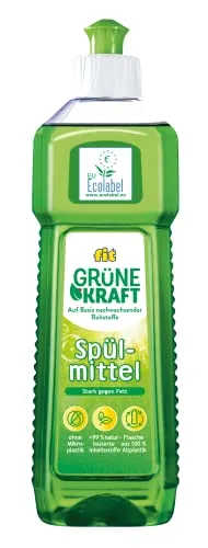 Fit Grüne Kraft Spülmittel aus pflanzenbasierten Rohstoffen 500ml