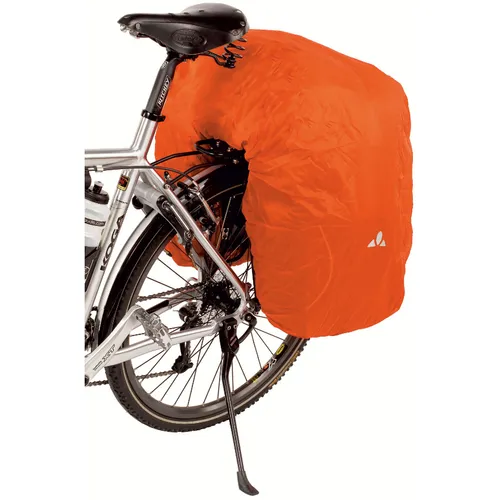 VAUDE 3 FOLD RAINCOVER - Wasserdichte Regenhülle für Radtaschen - Ausrüstung für Dreifach-Radtaschen, mit reflektierenden Details und umweltfreundlicher Eco Finish Imprägnierung; leicht und praktisch für jeden Wettereinsatz.