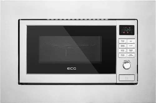 ECG MTD 2081 VGSS - Einbau Mikrowelle 20 l, 800W Leistung, 1000W Grill, 9 automatische Kochprogramme und kindersicher