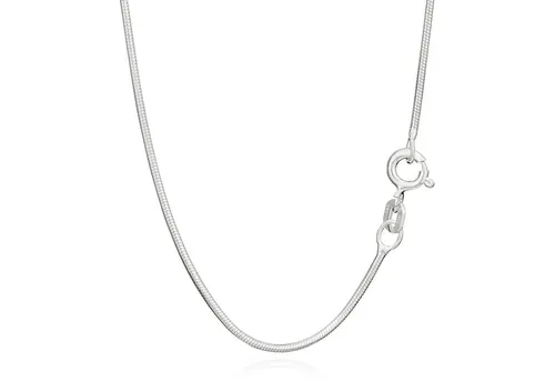 NKlaus Schlangenkette Echte 925er Sterlingsilber Schlangenkette Silberke (1 Stück), Made in Germany