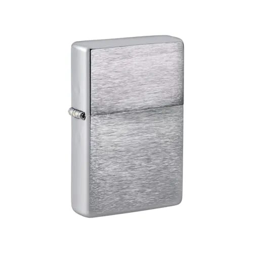 Zippo Sturmfeuerzeug - Vintage Case Brushed Chrome, nachfüllbar und windfest - Das Zippo Sturmfeuerzeug im Vintage Case Design kombiniert Stil und Funktionalität. Windfest und wiederverwendbar ist es der ideale Begleiter für Outdoor-Aktivitäten und alltägliche Einsätze. Geliefert in einer eleganten Geschenkbox.