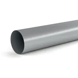 Naber COMPAIR STEEL flow® 150 Rundrohr verzinkter Stahl 1000 mm - Dunstabzugshauben-Zubehör, verzinktes Stahlrohr, Ø 148 mm, flexibel einkürzbar für individuelle Anpassung an Ihre Lüftungsbedürfnisse.