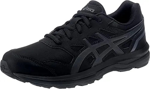 Asics Gel-Mission 3 W Walkingschuh schwarz 37,5 EU - Laufschuhe für Nordic Walking, mit hochgradiger Dämpfung und bequemem Synthetik-Obermaterial für optimalen Komfort.