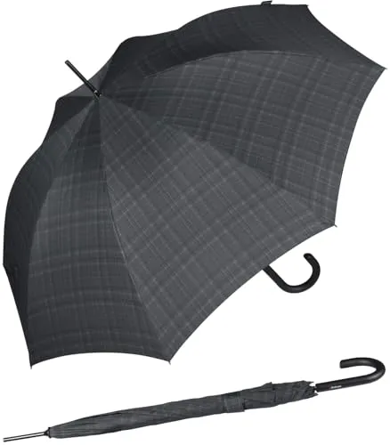 Knirps Herren Stockschirm T.760 Automatik in grau von Knirps