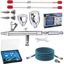 FENGDA Airbrush Pistole BD-183K Set mit 3 Düsen