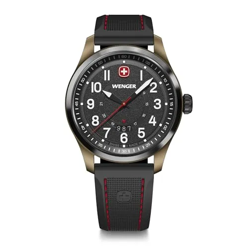 Wenger Quarzuhr 01.0541.124 Terragraph 43mm von Wenger
