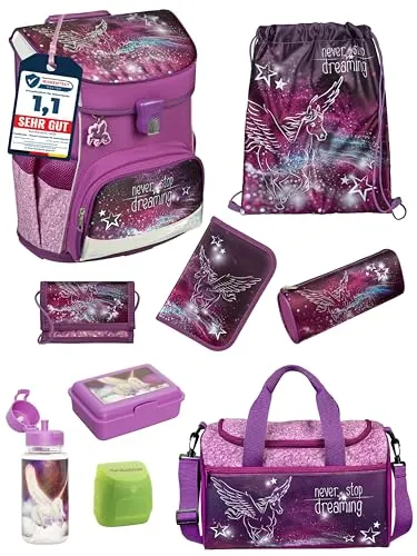 Familando Scooli Campus Fit Schulranzen Set