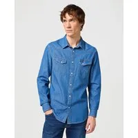 Langarm-Westernhemd MID STONE von Wrangler