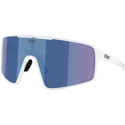 Bliz P001 ZB7015 11 Sportbrille - Matt Weiß 42, - Sportbrille mit UV-Schutz und kratzfesten Gläsern, ideal für Sportler und Outdoor-Aktivitäten.