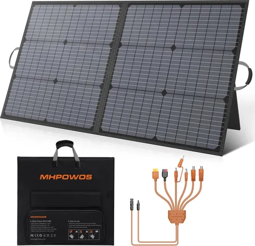 Tragbares Faltbares Solar Panel Ladegerät 110W