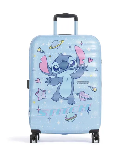 American Tourister Wavebreaker Disney Koffer 67 cm mit 4 Rollen - Der American Tourister Wavebreaker Disney Koffer (67 cm) bietet mit seinen 4 Rollen höchsten Komfort auf Reisen. Mit einem verspielten Design ist er der ideale Begleiter für junge Abenteurer.