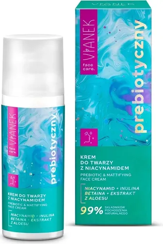 VIANEK Prebiotische Gesichtscreme mit Niacinamid, 50 ml