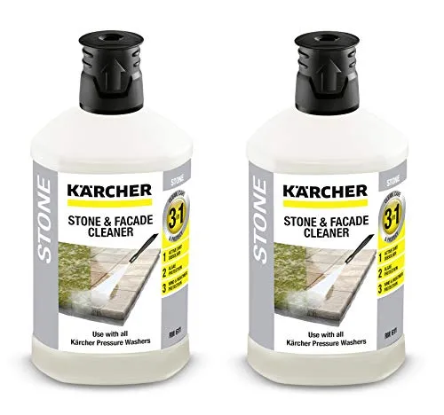 Set: 2x Kärcher Stein- und Fassadenreiniger 3-in-1 (1 l) 6.295-767.0