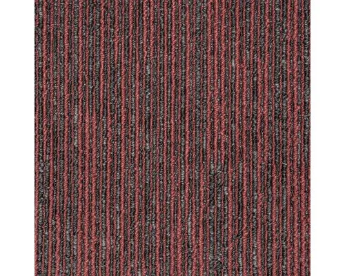 Teppichfliese Schlinge Ambition 120 rotgrau 3 mm 50x50 cm