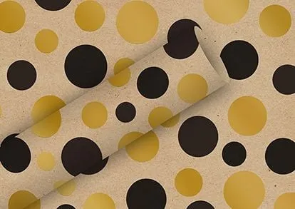 Geschenkpapier Braun von Braun & Company