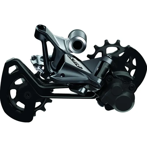 SHIMANO XTR Shadow Plus Schaltwerk - Fahrrad-Schaltungen, 12-fach und 11-fach kompatibel, bietet präzise Schaltvorgänge und hohe Zuverlässigkeit für anspruchsvolle Mountainbiker.