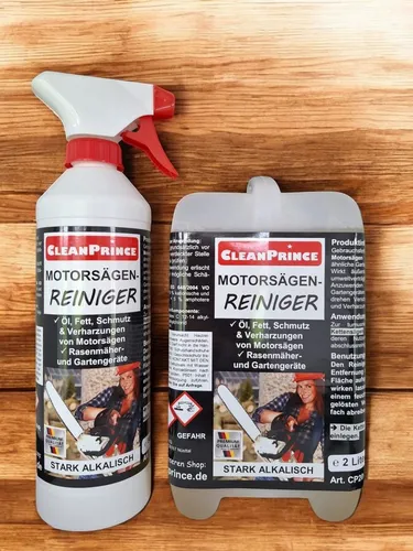 CleanPrince Motorsägenreiniger für Gartengeräte