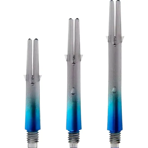 L-Style - L-Shaft Lock Straight TwoTone - Schwarz Klar Blau