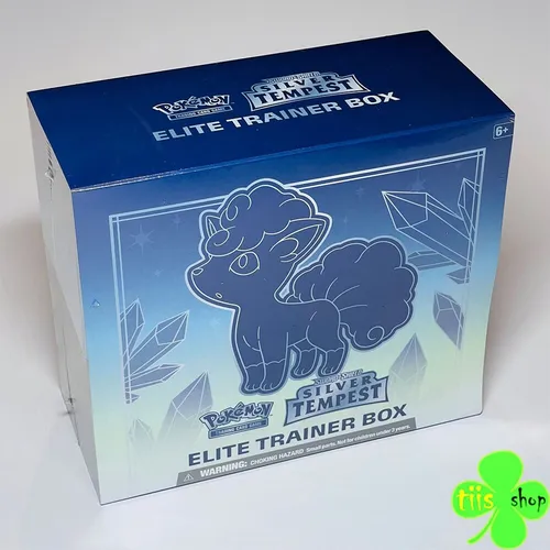 Pokemon Silver Tempest Elite Trainer Box ETB - TCG OVP Displays, enthält Booster und exklusive Spielmaterialien für ein unvergessliches Pokémon TCG Erlebnis!