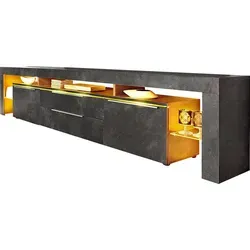 Produktbild borchardt Möbel Lowboard Lima 220 cm, schieferfarben