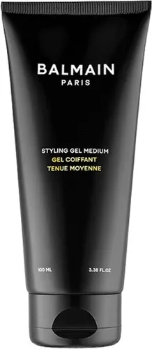 Balmain Professionnel Homme Hair Styling Gel 100 ml - Haarstyling-Produkt mit mittlerem Halt und natürlicher Definition, ideal für flexible Stylings ohne Steifheit oder Rückstände.