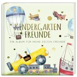 Kindergartenfreunde - FAHRZEUGE: Freundebuch für kleine Abenteurer - Sozialwissenschaften: Ein kreatives Album für die ersten Freundschaften, perfekt für Kinder ab 3 Jahren, um Erinnerungen festzuhalten.