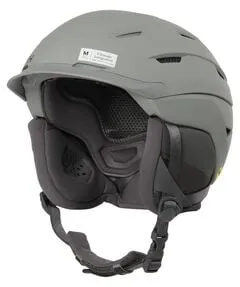 Smith Level Mips Helm - Matte Slate (0TB) MEDIUM - Skihelme & Snowboardhelme mit MIPS Brain Protection System für optimalen Aufprallschutz und hervorragender Belüftung. Perfekte Passform dank VaporFit Snow-Verstellsystem und komfortable, audio-kompatible Ohrpads.