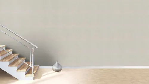 Rasch Vliestapete Stoffstruktur Einfarbig Silber in grau von Rasch