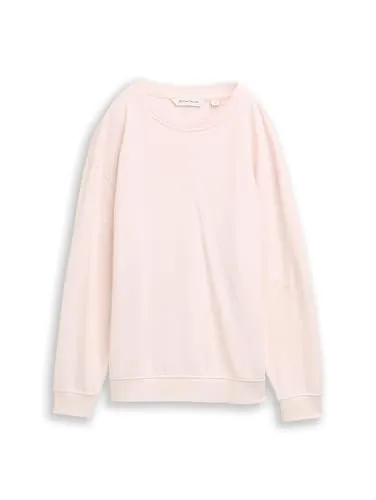 TOM TAILOR Sweatshirt mit Rücken Print - Sweatshirt für Kinder, hält warm und sorgt für Bewegungsfreiheit beim Spielen. Aus hautfreundlicher Baumwolle, atmungsaktiv und perfekt kombinierbar für süße Outfits.