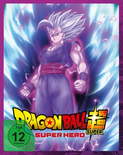 Dragon Ball Super: Super Hero - Limited Edition Steelbook - Anime-Film auf DVD, einzigartiges Steelbook-Design und spannend für Fans ab 12 Jahren.