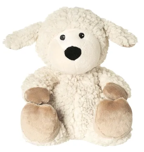 Warmies Schaf Locke Sherpa - Kuscheliges Schaf als Wärmflasche, ideal für Babys und beruhigende Wärme in der Nacht