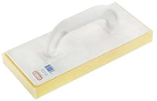 Connex COX781335 Reibebrett Kunststoff 14 x 31 cm, grobporige Hydro-Schwammauflage 30 mm