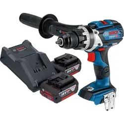 Bosch GSR 18V-110 C Professional Akku Bohrschrauber mit 2 Akkus