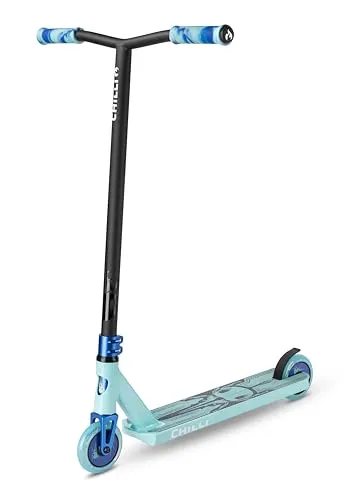 Chilli Pro Scooter™ Critter - High-End Stunt Scooter für Profis - Roller/Kickboards mit 360° Lenkung und 110 mm PU Rädern, ideal für Tricks und perfekt für Rider über 1,50 m.