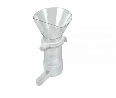 Nobby Trichter Futter Fontaine weiß 190 ml