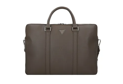 Guess Milano Aktentasche mit Laptopfach 41.5 cm in Braun in braun von GUESS