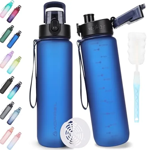 Wasserflaschen Blau von AOPREL