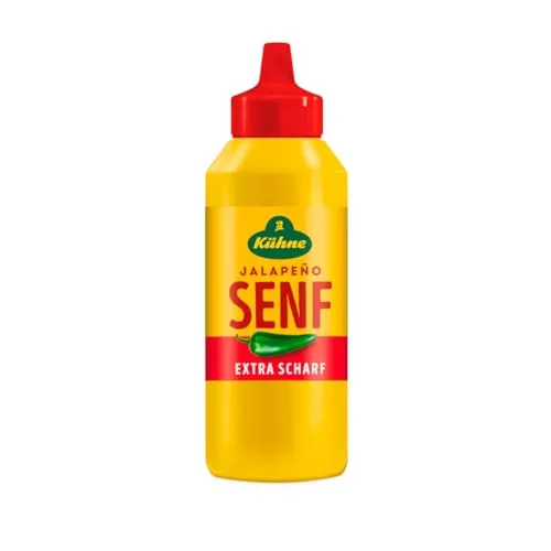 Kühne Jalapeño Senf Squeeze, 250ml