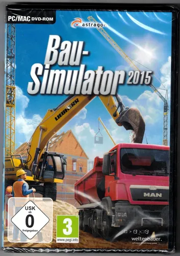 Bau-Simulator 2015 PC Download - Steam Code - Simulation Spiel für PC, erlebe realistische Bauprojekte und meistere verschiedene Herausforderungen. Ideal für Bau-Fans!