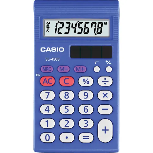 CASIO Taschenrechner Blau von CASIO