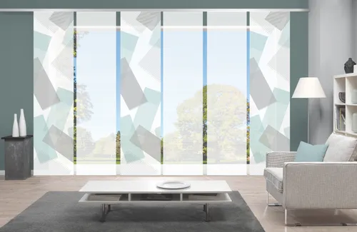 Vision Schiebegardine NAYAH in türkis von Vision