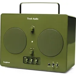 Tivoli Audio Songbook - Premium Bluetooth Sound System in Grün, zeitloser Klang und vielseitige Nutzung für jeden Raum und unterwegs