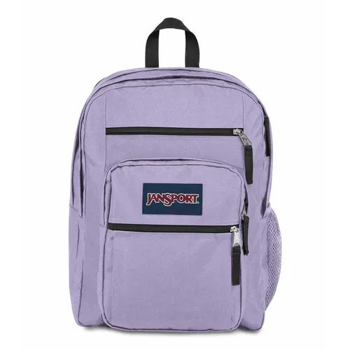 JanSport Big Student Daypack mit 15-Zoll Laptopfach - Lila - Schulrucksack für Alltag und Schule mit gepolstertem 15-Zoll Laptopfach, zwei großen Hauptfächern und ergonomischen Schultergurten für optimalen Tragekomfort.