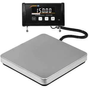 PCE PB 150N - Plattformwaage mit USB-Schnittstelle - Küchenwaage mit bidirektionaler USB-Schnittstelle für einfache Anbindung an Versandsoftware, PEAK Hold Funktion und Zählfunktion, ideal für Versand und präzise Messungen.