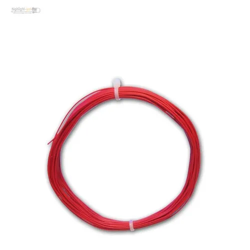 10m Litze rot KABEL flexibel 0,14mm² zB LEDs, Lütze Lyze
