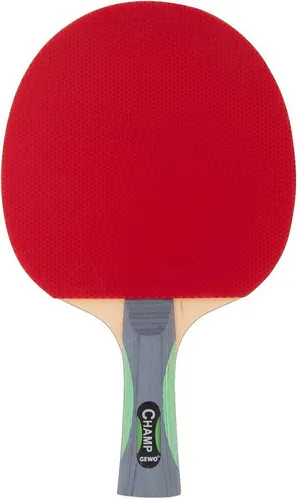 GEWO Tischtennisschläger Champ – Profi Schläger für Einsteiger - Der GEWO Tischtennisschläger Champ bietet Kontrolle und Ballgefühl für Anfänger und Hobbyspieler. Mit leichtem Handling und griffigem Obergummi fördert er präzise Schlagtechnik und sicheres Training. Ideal für Schule und Freizeit.