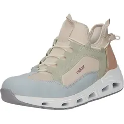 Schlupf-/Reißverschlußstiefelette Kaltfutter bis 35mm Absatz (casual) N5254-90 - Blau - 36