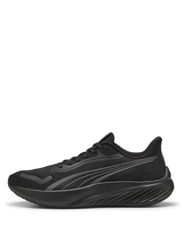 PUMA Unisex Pounce Lite Straßen-Laufschuh, Schwarz, kühles Dunkelgrau, 47 EU - Laufschuhe mit PUMALITE Schaumstoff für optimalen Komfort und mittlerer Dämpfung, ideal für sportliche Aktivitäten und Alltag.