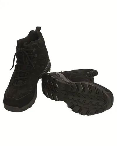 SQUAD Stiefel 5 Inch schwarz - Wanderschuhe für Camping und Outdoor, robust und ideal für militärische Einsätze, Größe: 9, perfekt für jedes Abenteuer.