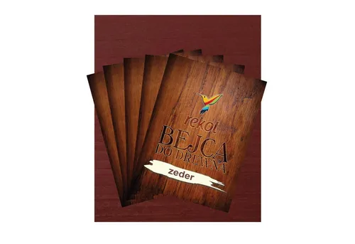 rekol Kreativset 5x18g Holzbeize Möbelbeize Trockenbeize Pulverbeize, zeder